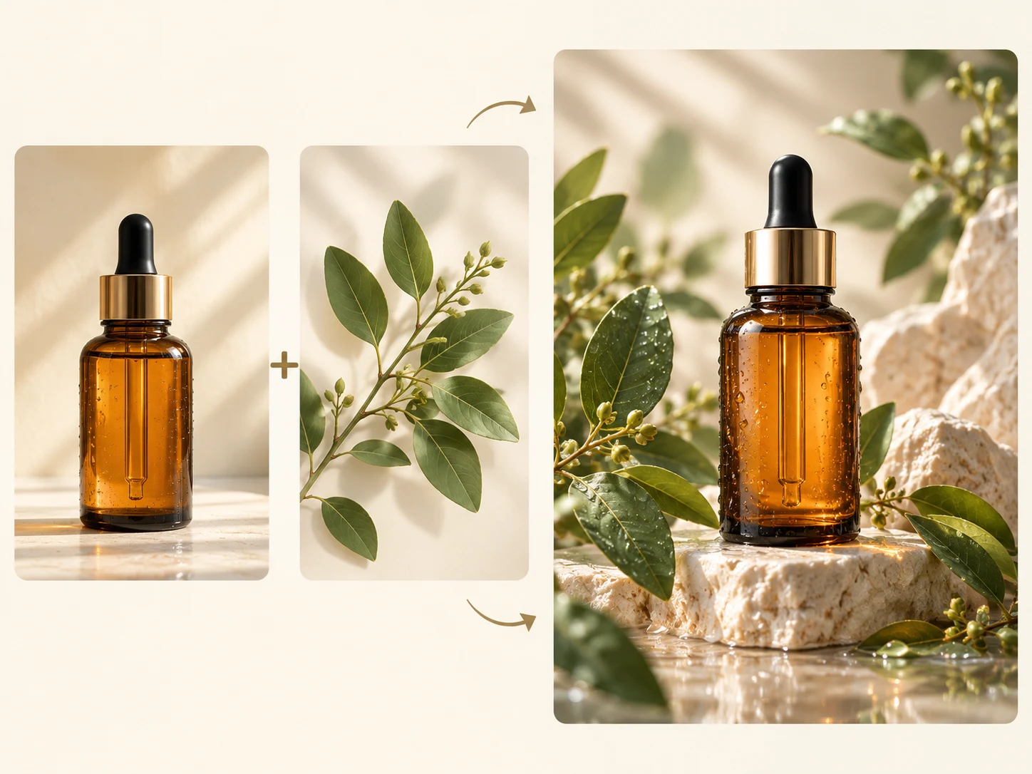 Botanical Product Fusion - AI generated product by AI Image Blender